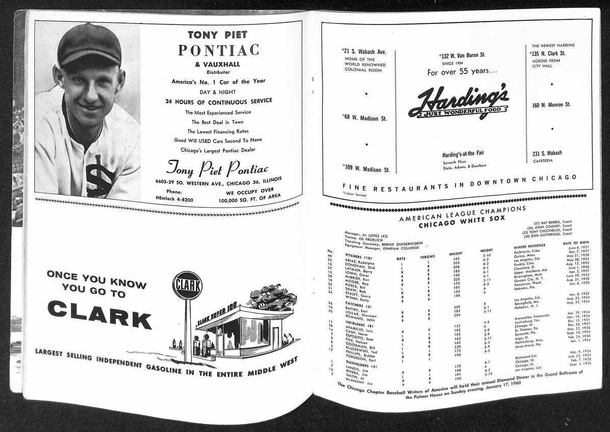 Casey Stengle HOF Signed/Inscr 1954 World Series Program Dodgers vs. White Sox