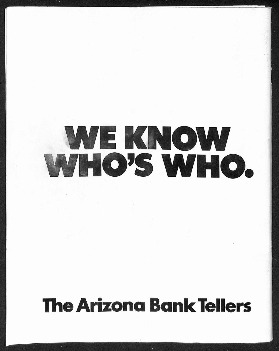 1971 Fiesta Bowl College Football Game Program Florida State vs. Arizona State