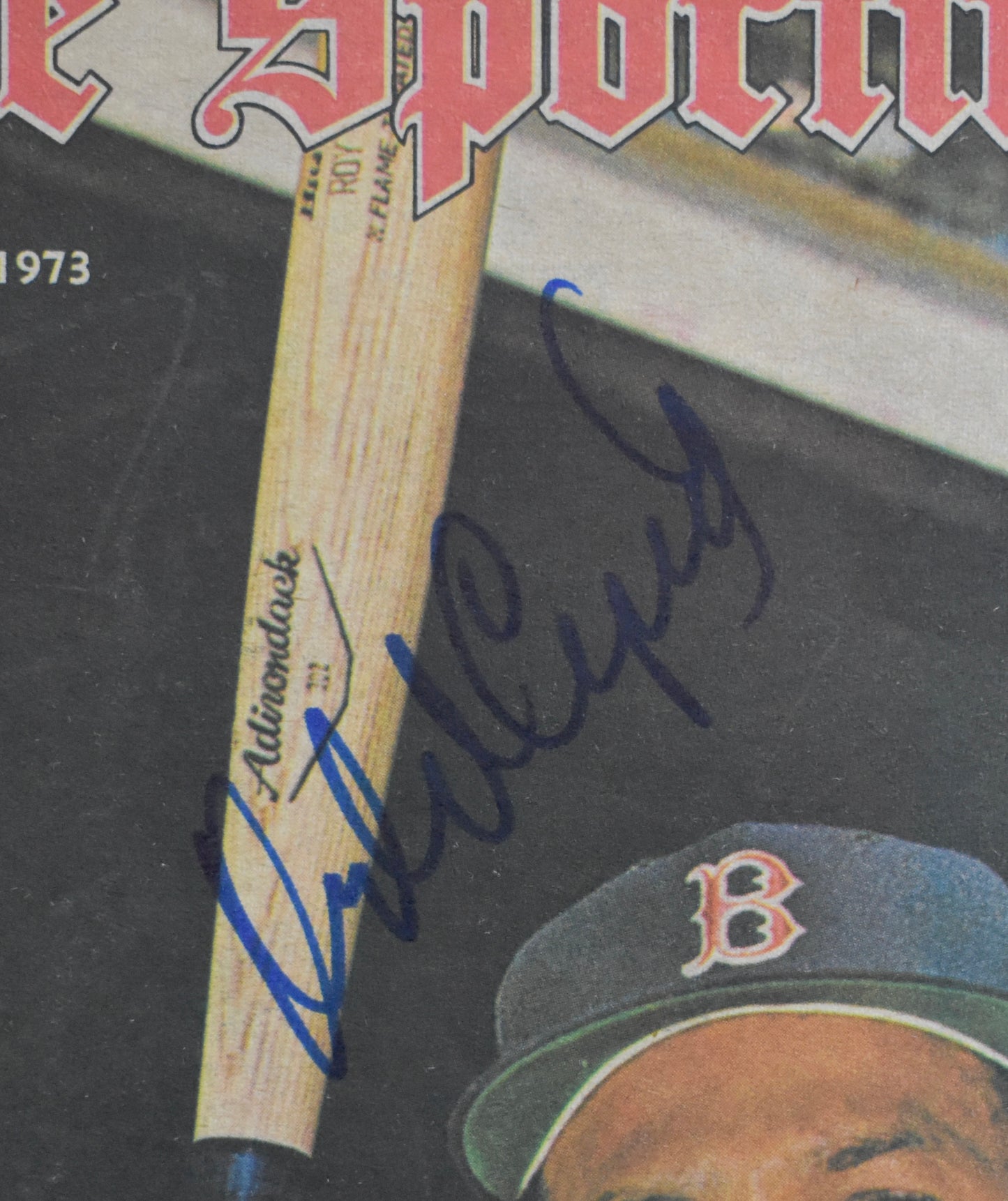 Orlando Cepeda HOF Signed/Auto September 1, 1973 The Sporting News JSA 205260