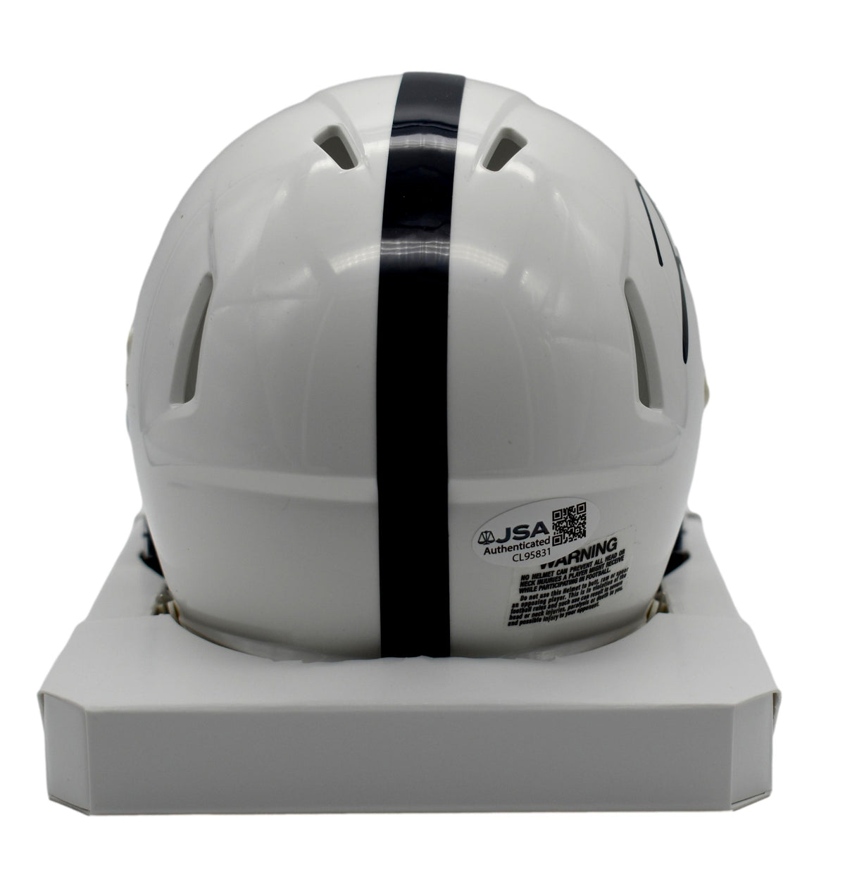 Jahan Dotson Penn State Signed/Autographed Mini Helmet JSA 205243