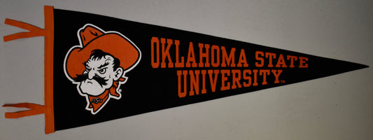 Vintage 1970's Oklahoma State University 12x30 Felt Pennant 208640
