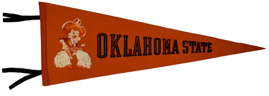 Vintage 1960's Oklahoma State University 12x30 Felt Pennant 208645