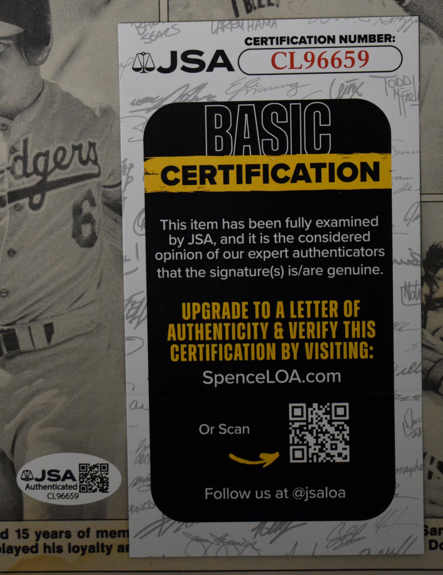 Steve Garvey Signed 1983 The Sporting News Padres JSA BA208554