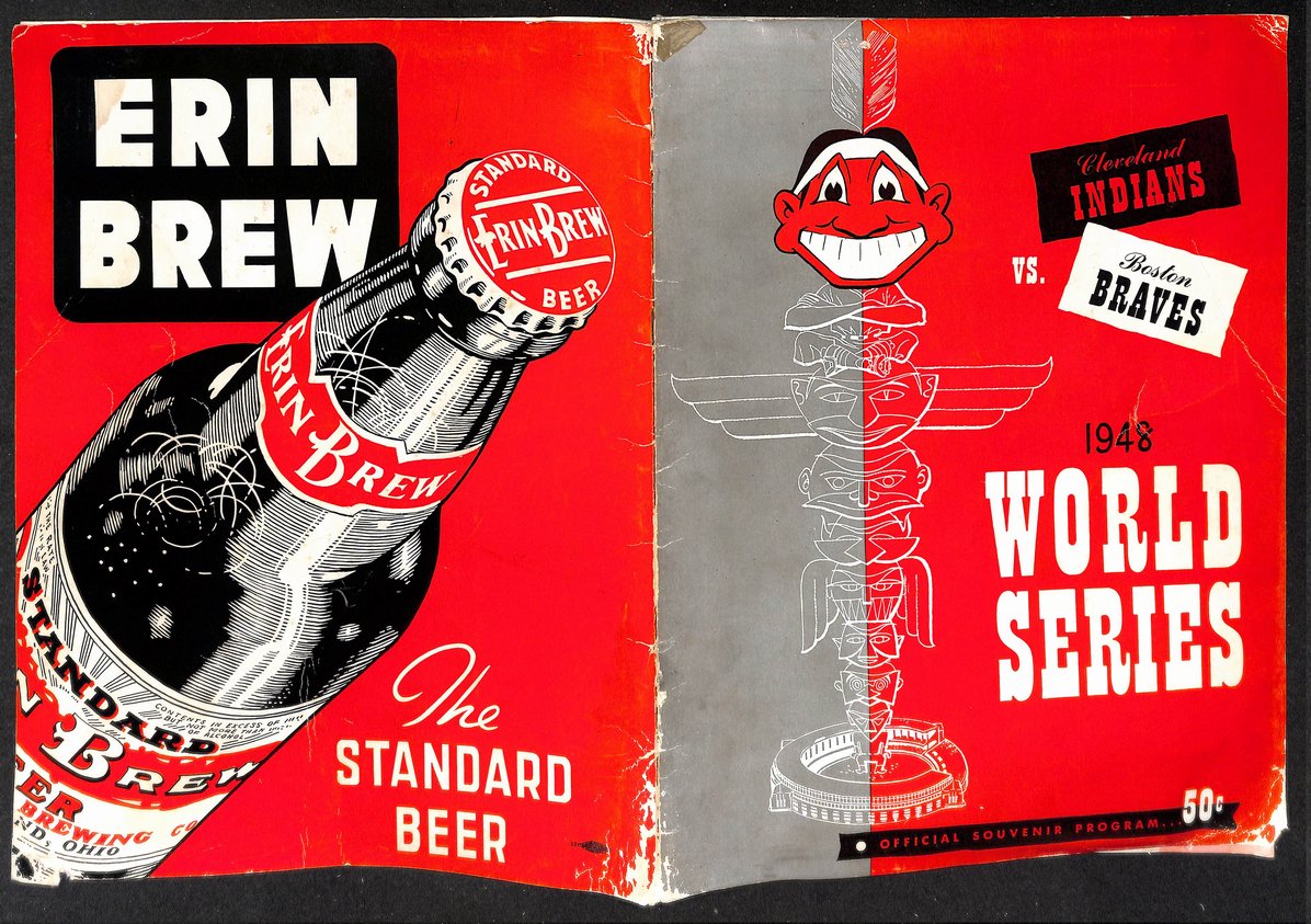 1948 World Series Game 5 Program Cleveland Indians vs. Boston Braves 208750