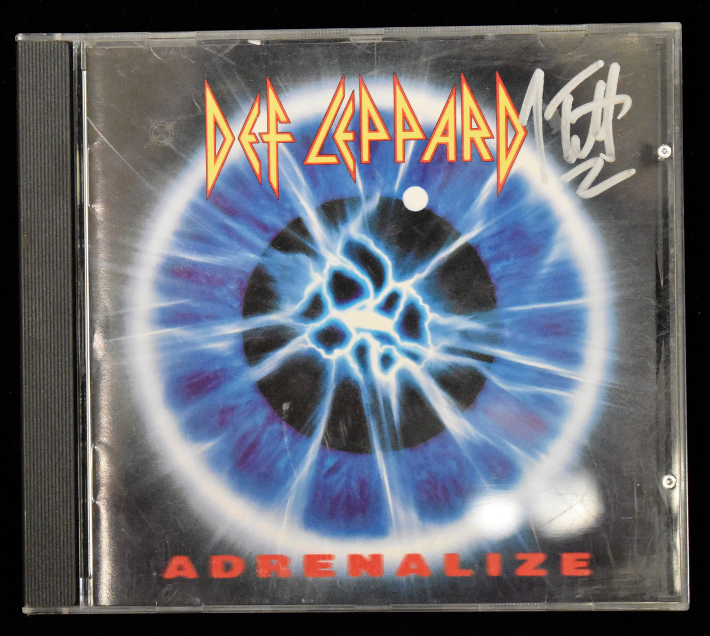Joe Elliott Signed/Autographed Def Leppard Adrenalize CD Cover JSA BA208655