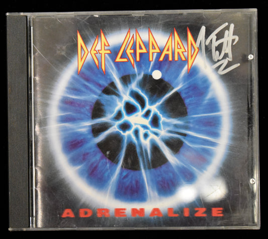 Joe Elliott Signed/Autographed Def Leppard Adrenalize CD Cover JSA BA208655