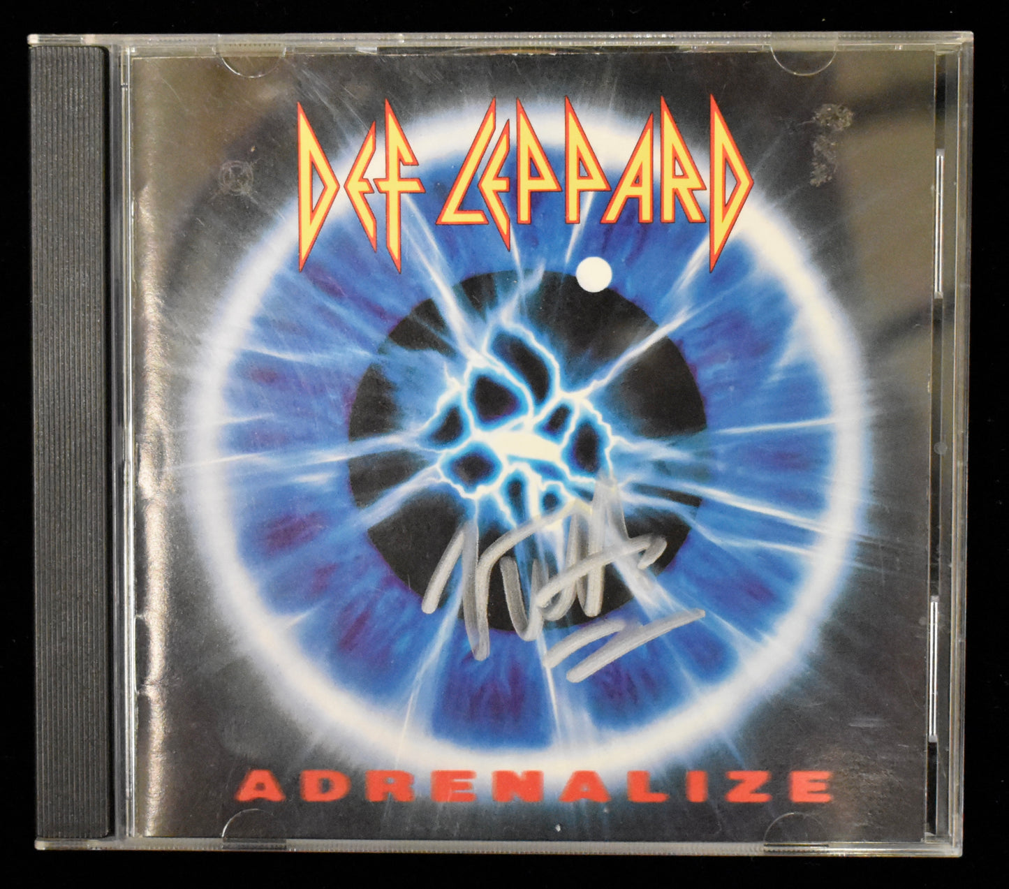 Joe Elliott Signed/Autographed Def Leppard Adrenalize CD Cover JSA BA208657