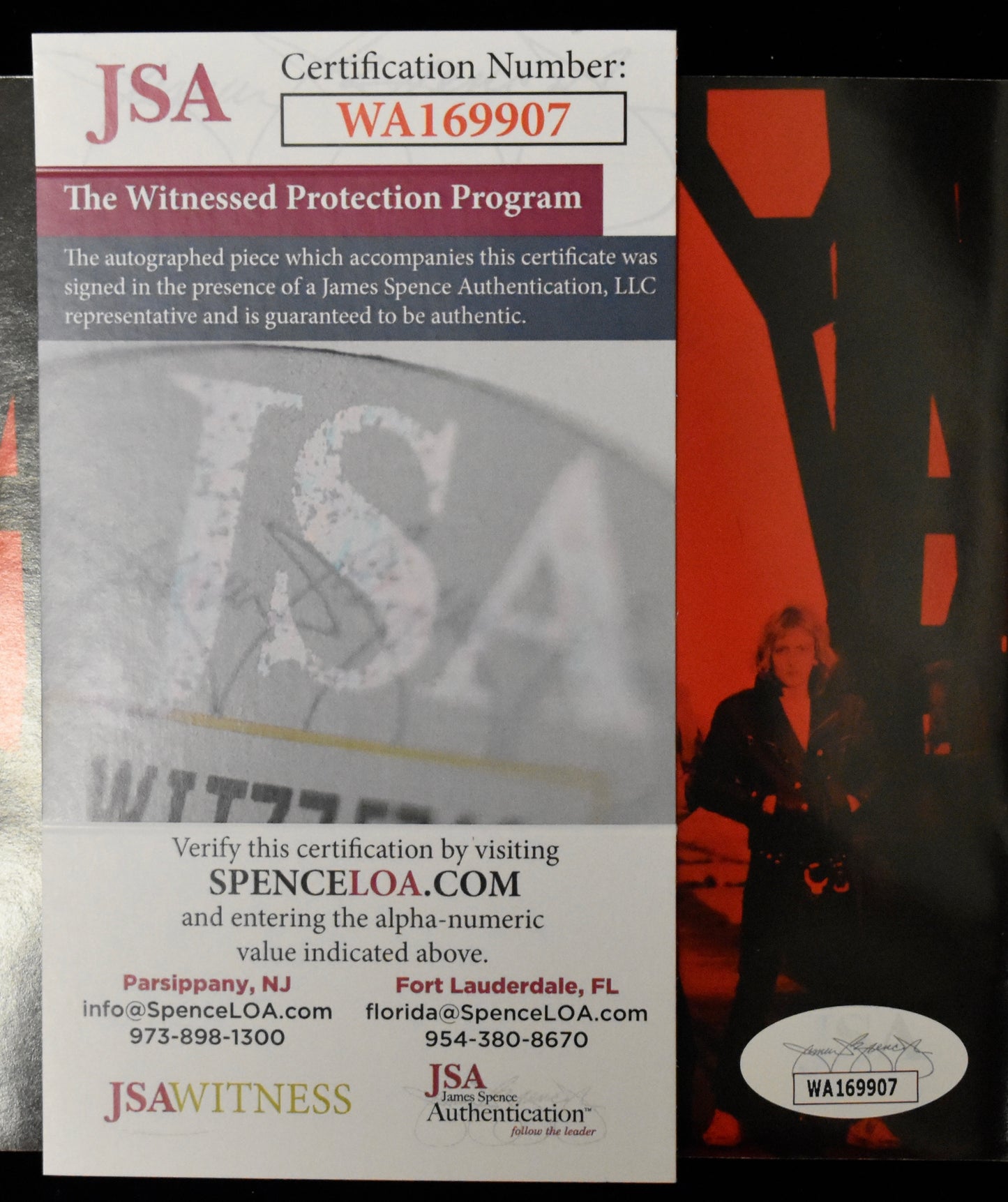 Joe Elliott Signed/Autographed Def Leppard Pyromania CD Cover JSA BA208672