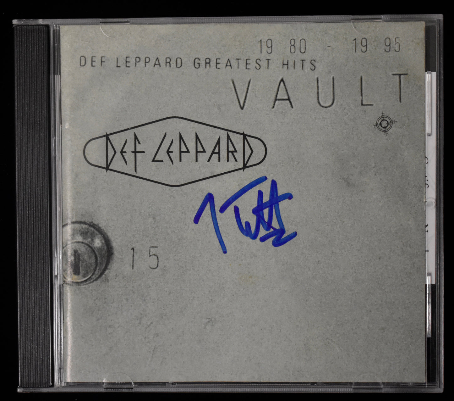 Joe Elliott Signed/Autographed Def Leppard Greatest Hits CD Cover JSA BA208675