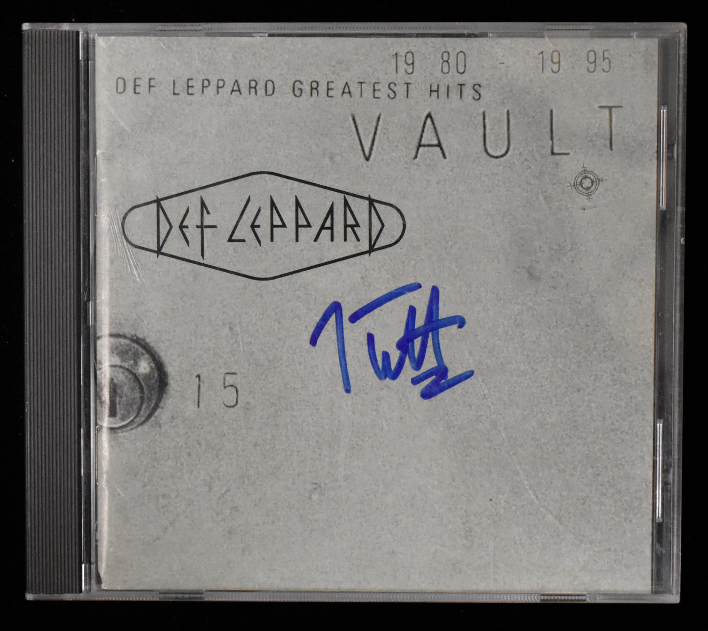 Joe Elliott Signed/Autographed Def Leppard Greatest Hits CD Cover JSA BA208676