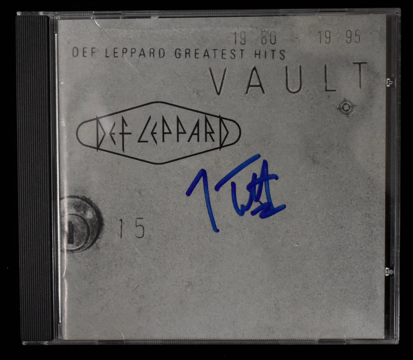 Joe Elliott Signed/Autographed Def Leppard Greatest Hits CD Cover JSA BA208677