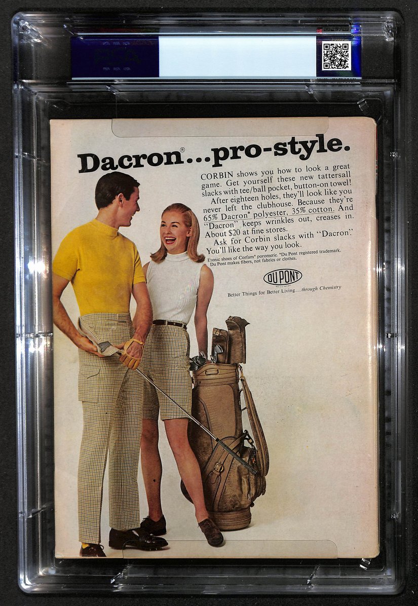 Jack Nicklaus HOF 1967 Sports Illustrated Magazine Signed/Auto PSA Golf BA209460