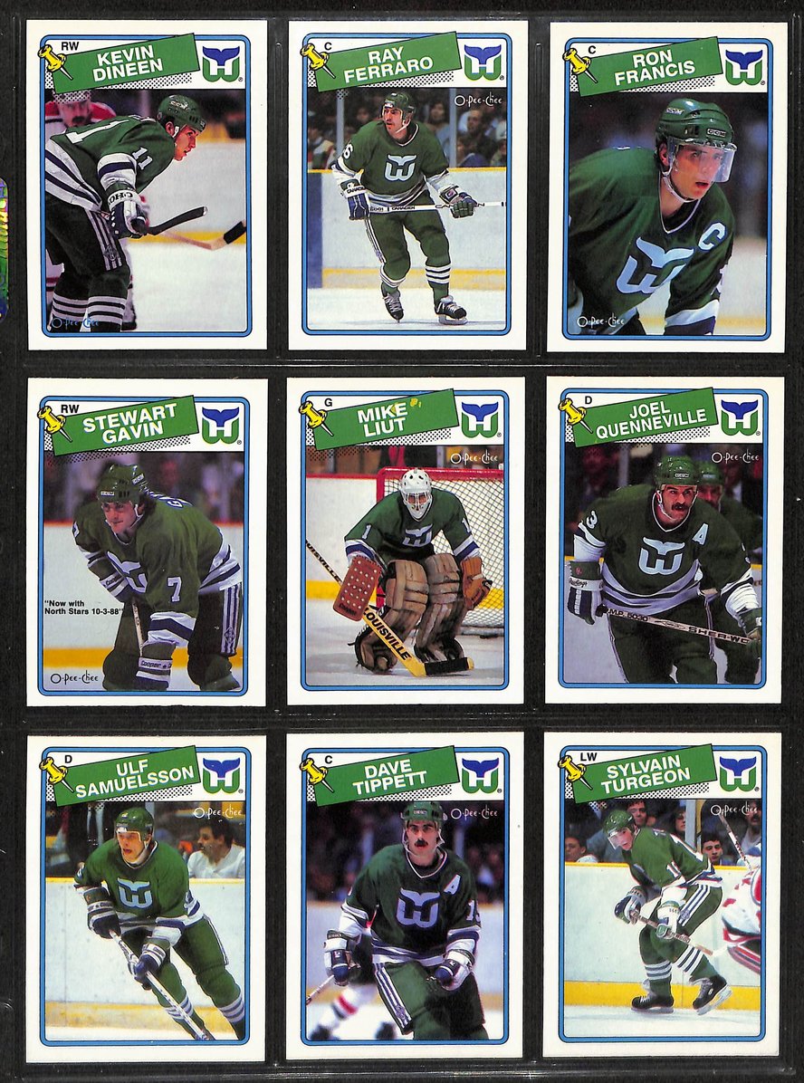 1988-1989 O-Pee-Chee OPC Hockey Complete Set 1-264 Hull, Shanahan RC  BA209462