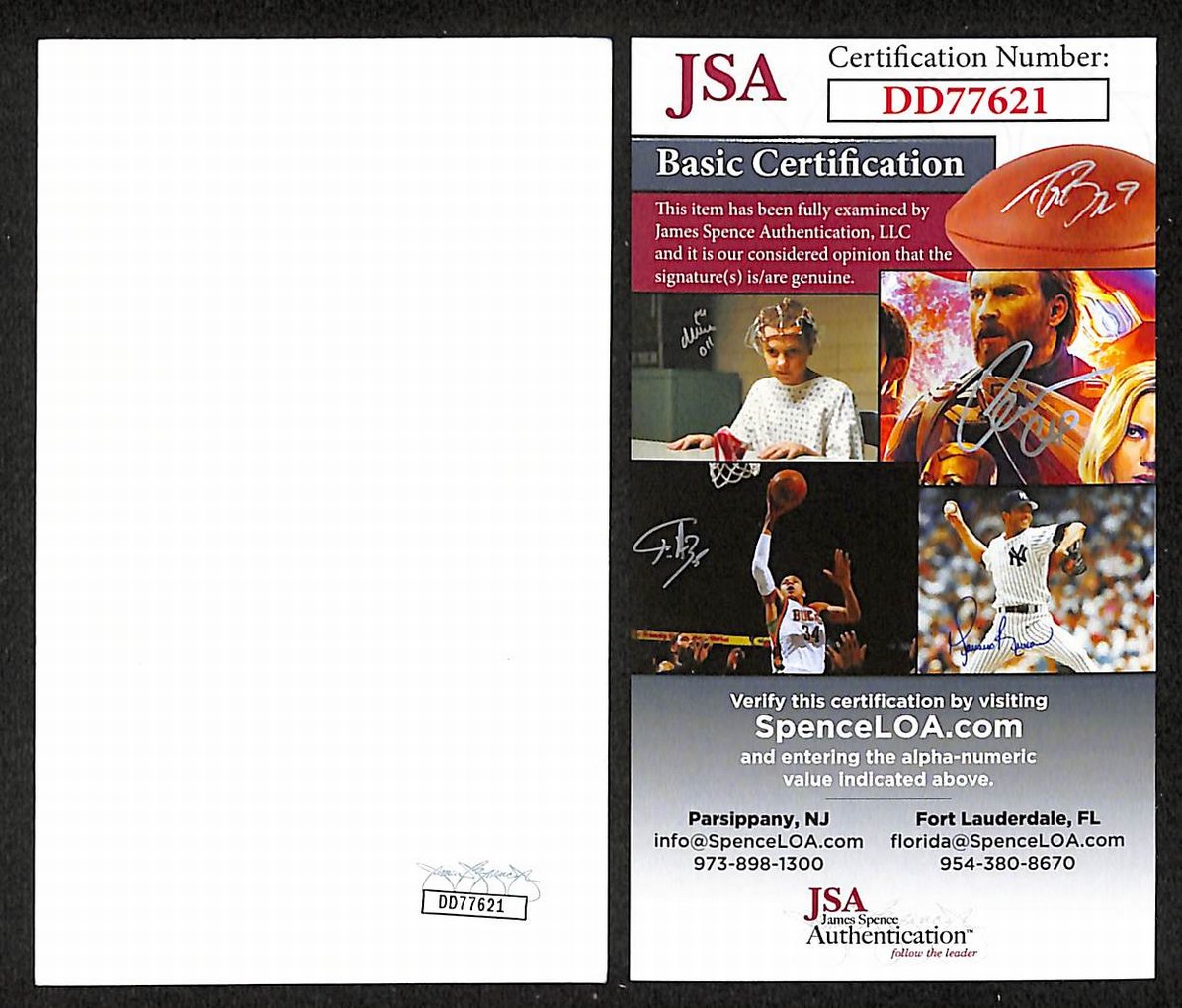 Tyler Stewart Autographed/Signed 3x5 Index Card Barenaked Ladies JSA BA209465