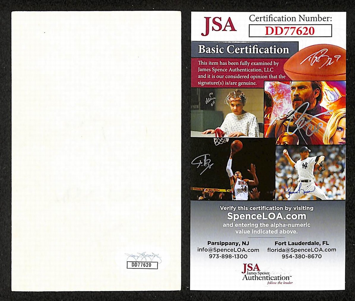 Andy Creeggan Autographed/Signed 3x5 Index Card Barenaked Ladies JSA BA209466