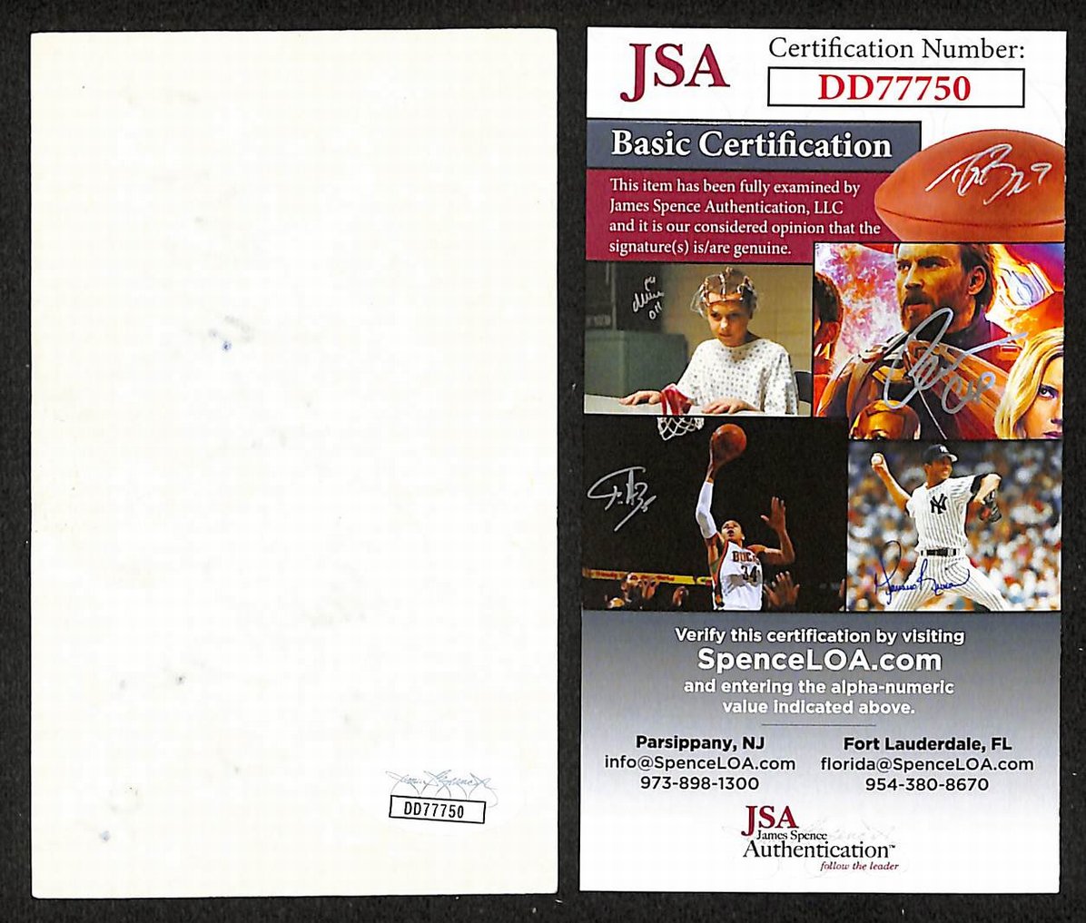 Jim Messina Autographed/Signed 3x5 Index Card Musician JSA BA209469