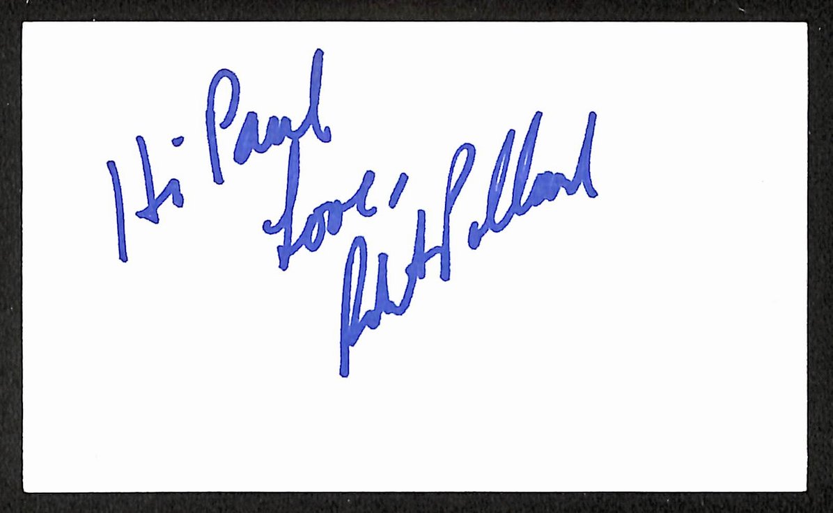 Robert Pollard Autographed/Signed 3x5 Index Card Musician JSA BA209534