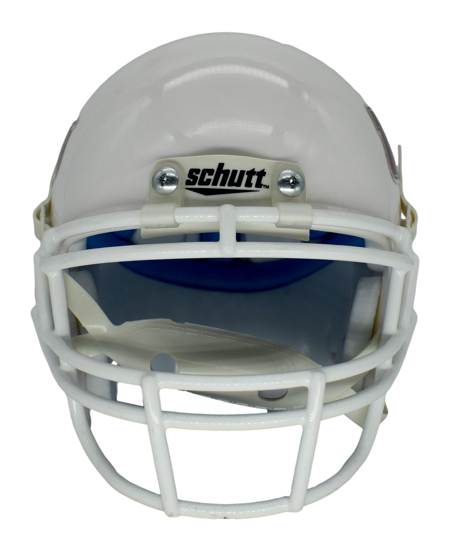 Victor Cruz UMASS Signed/Autographed Mini Helmet Steiner 208858