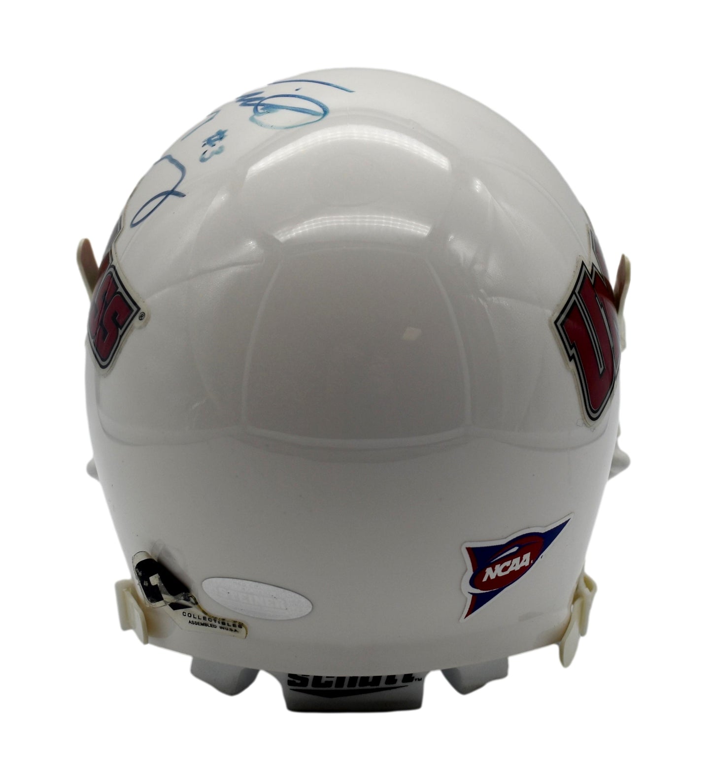 Victor Cruz UMASS Signed/Autographed Mini Helmet Steiner 208858