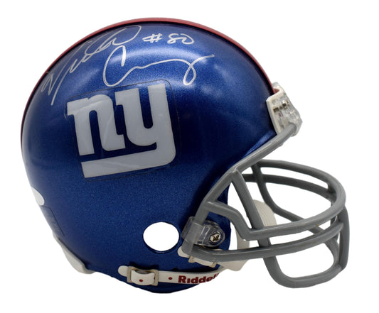 Victor Cruz Giants Signed/Autographed Mini Helmet Steiner 208859
