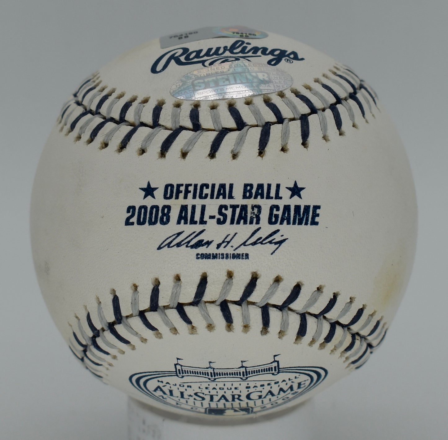 Derek Jeter Yankees 08 AS Signed/Autographed Baseball HOF Steiner MLB Holo 8854