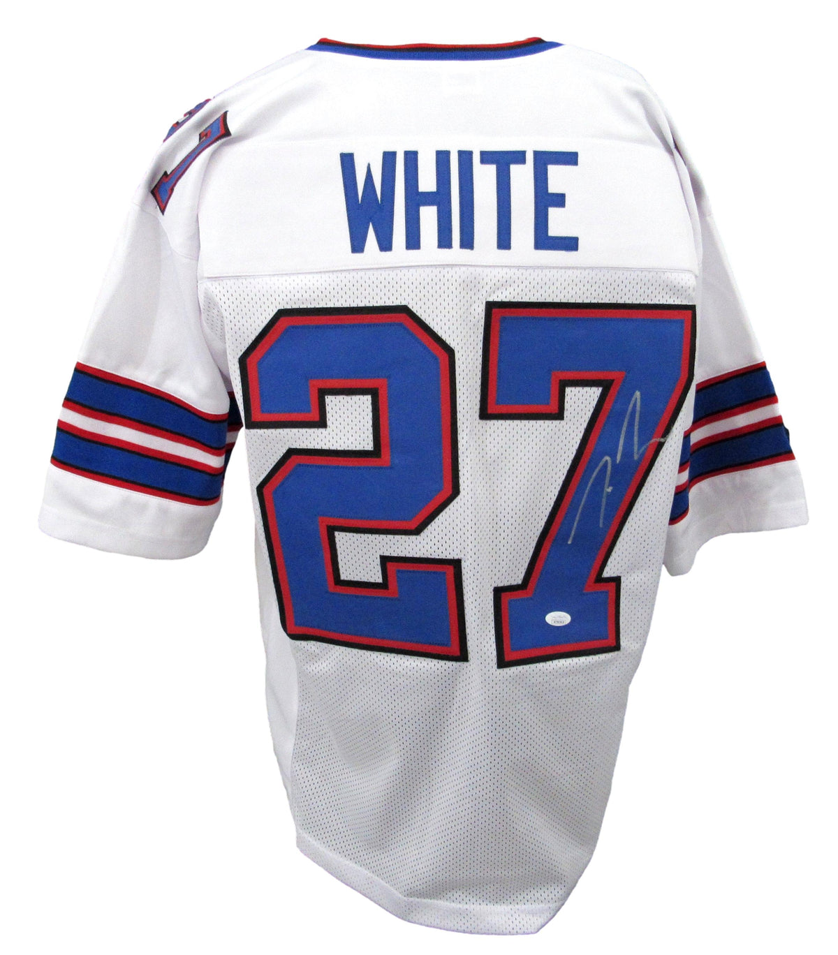 Tre'Davious White Autographed White Buffalo Bills Football Jersey JSA 208152