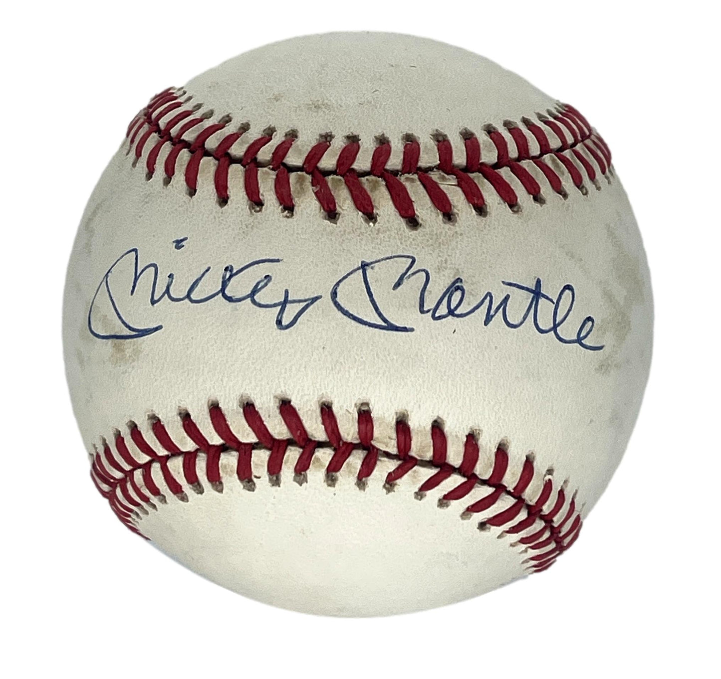 Mickey Mantle HOF New York Yankees Signed/Autographed Baseball JSA 196503