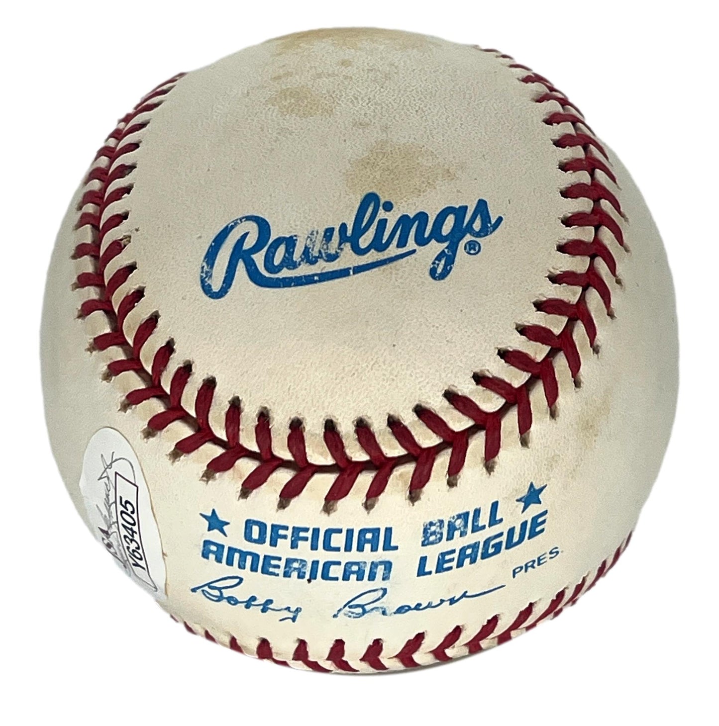 Mickey Mantle HOF New York Yankees #7 Signed/Autographed Baseball  JSA 196505