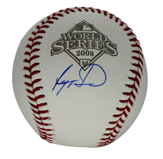 Ryan Howard Phillies Signed/Autographed 2008 World Series Baseball JSA 209614