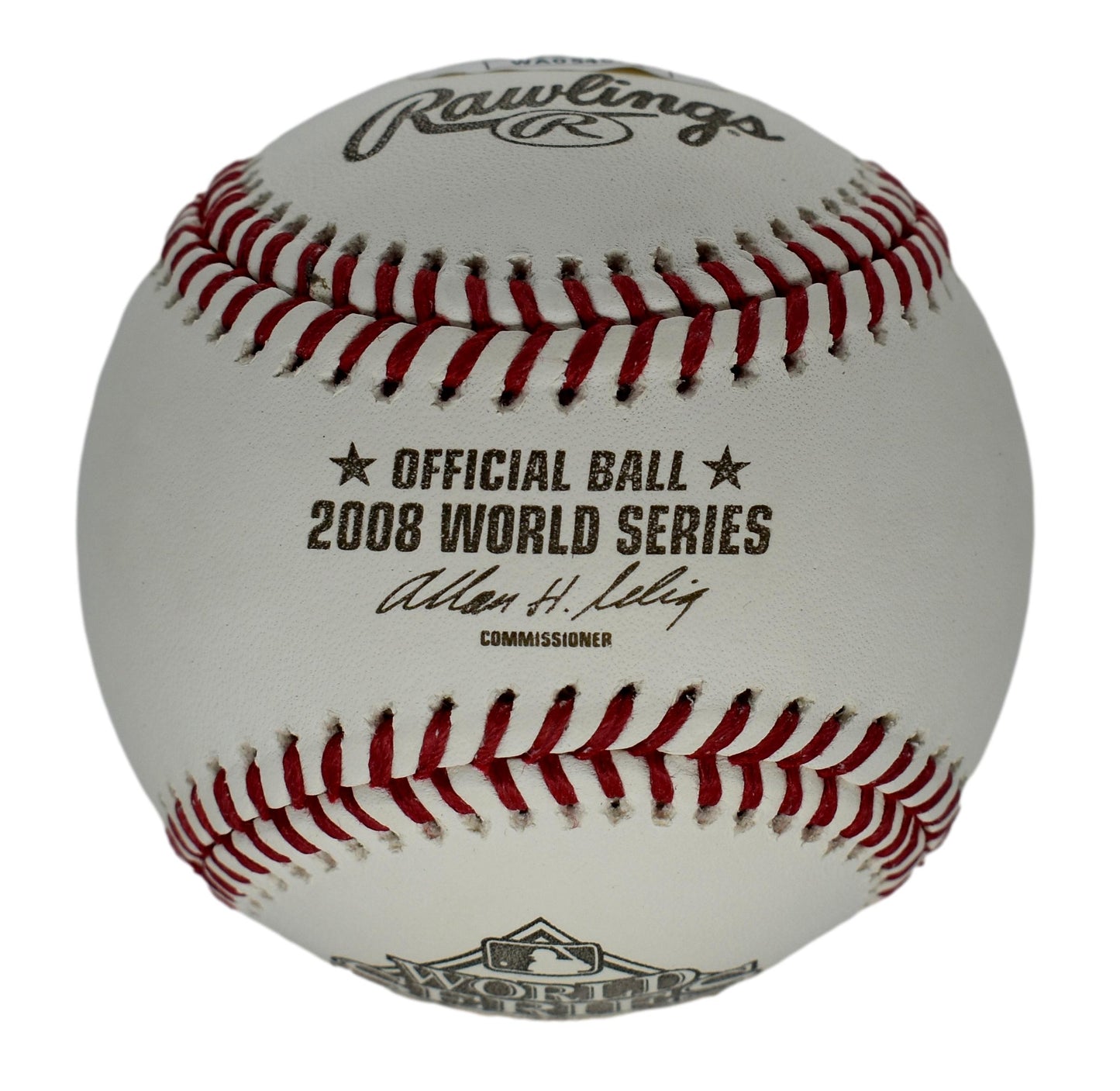 Ryan Howard Phillies Signed/Autographed 2008 World Series Baseball JSA 209614