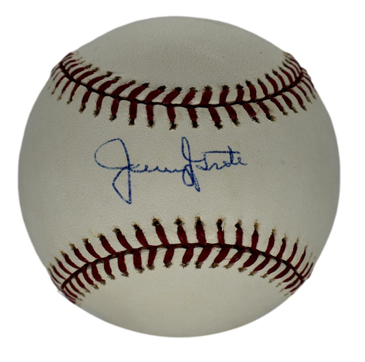 Jerry Grote 1969 Mets Signed/Autographed Baseball JSA 209620