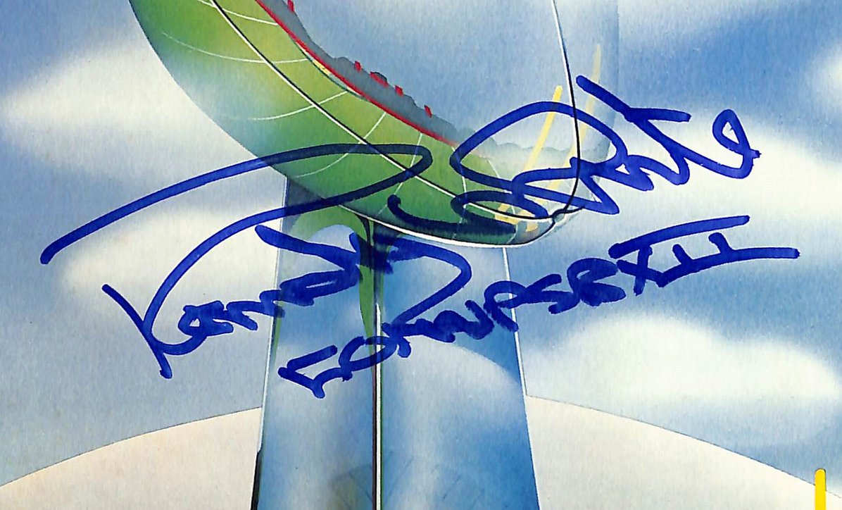 Randy White HOF Cowboys Signed Super Bowl XII Program TRISTAR Letter 209680