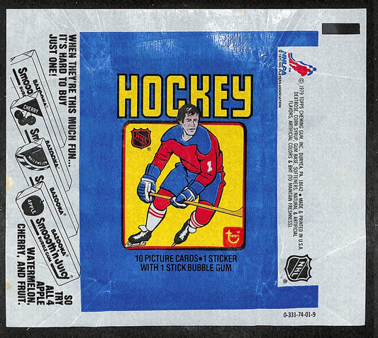 1979-80 Topps NHL Hockey Wax Pack Wrapper Wayne Gretzky RC 209668
