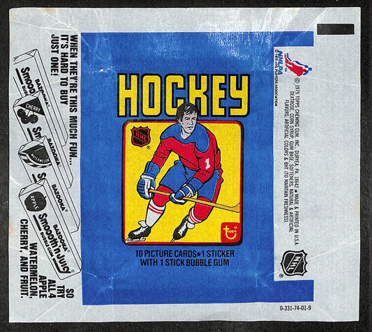1979-80 Topps NHL Hockey Wax Pack Wrapper Wayne Gretzky RC 209672