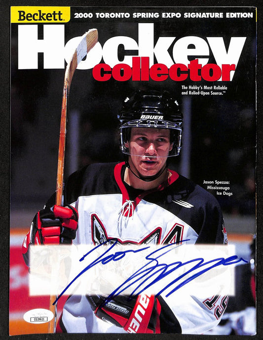 Jason Spezza Signed/Autographed 2000 Beckett Magazine Ice Dogs JSA 198431