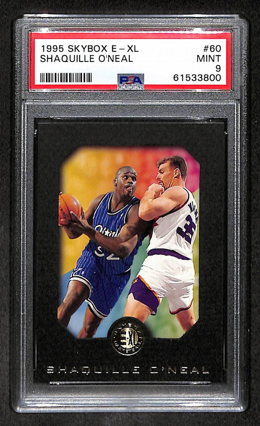 Shaquille O'Neal HOF 1995 Skybox E-XL Card #60 Magic PSA 9 BA209241