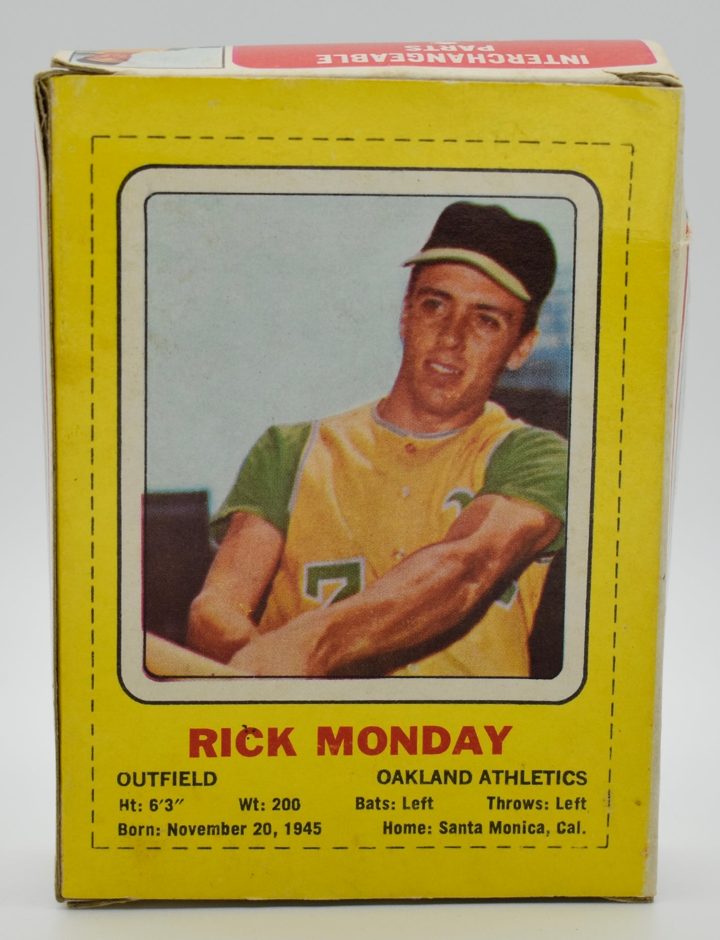 1969 Transogram Rick Monday Oakland Athletics Statue w/ Box 209813