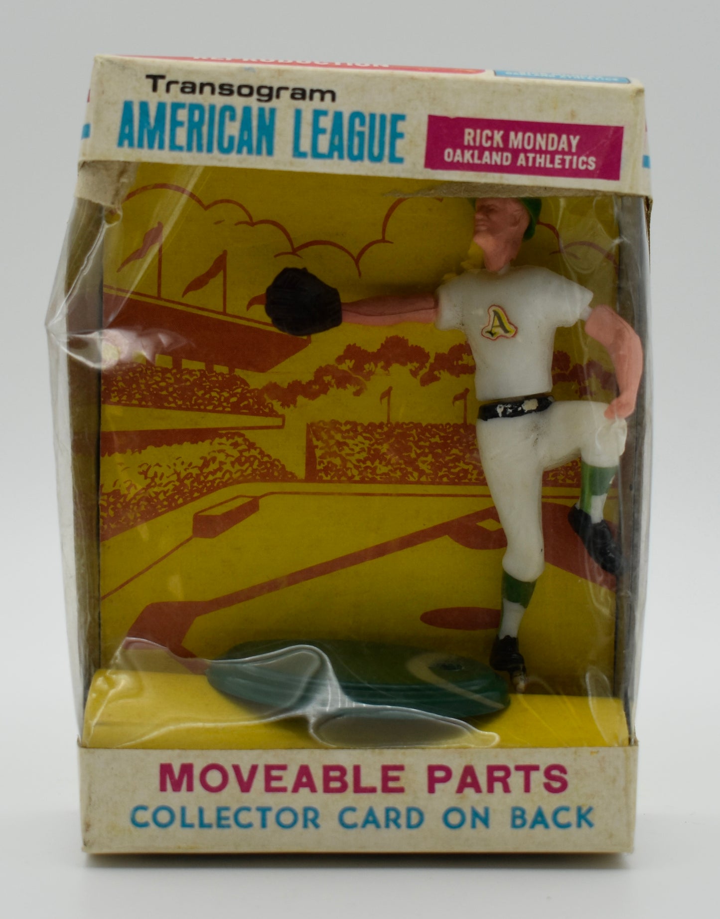 1969 Transogram Rick Monday Oakland Athletics Statue w/ Box 209813