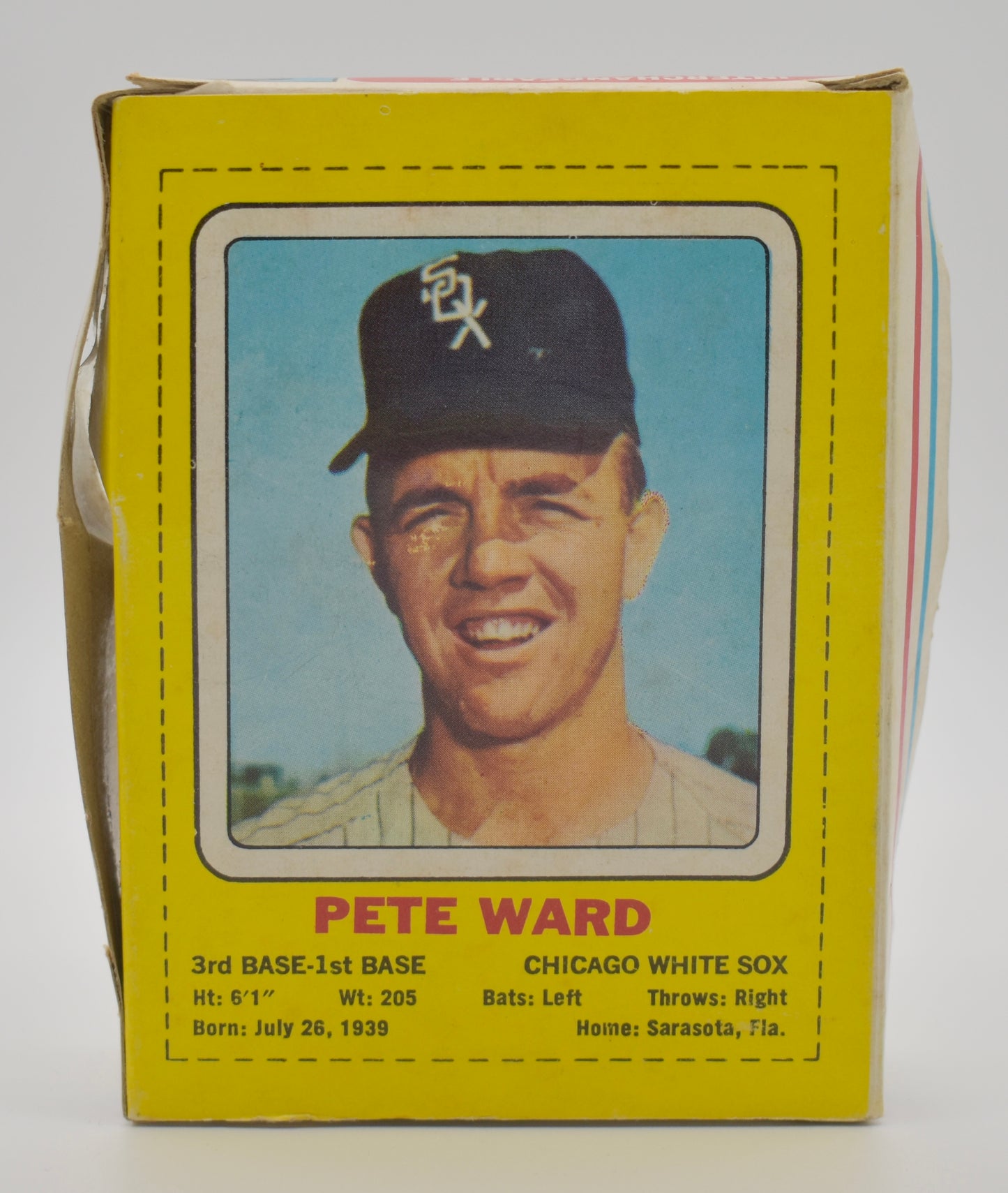 1969 Transogram Pete Ward Chicago White Sox Statue w/ Box 209816