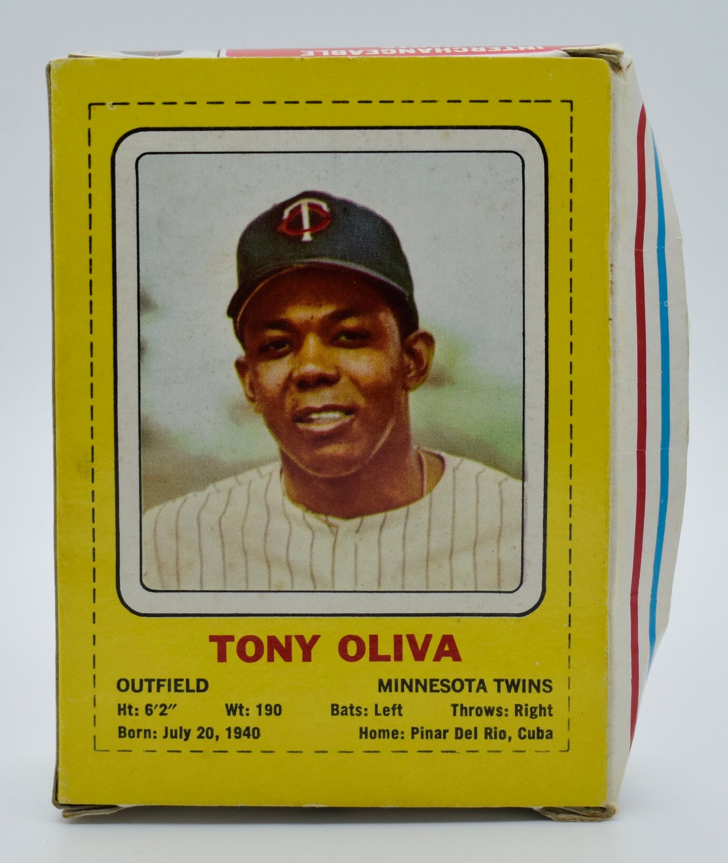 1969 Transogram Tony Oliva Minnesota Twins Statue w/ Box 209817