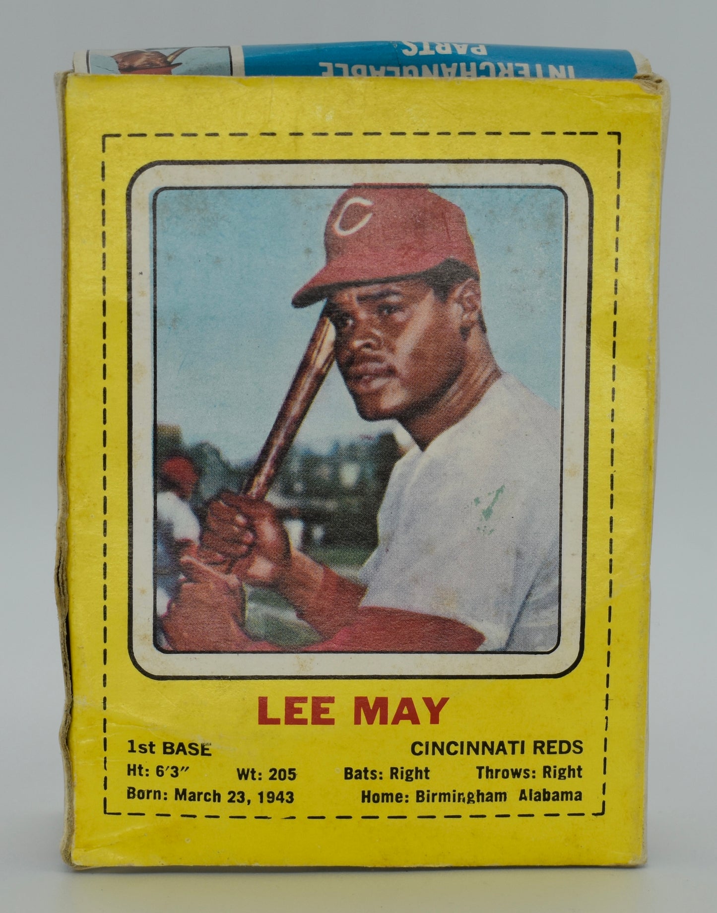 1969 Transogram Lee May Cincinnati Reds Statue w/ Box 209812