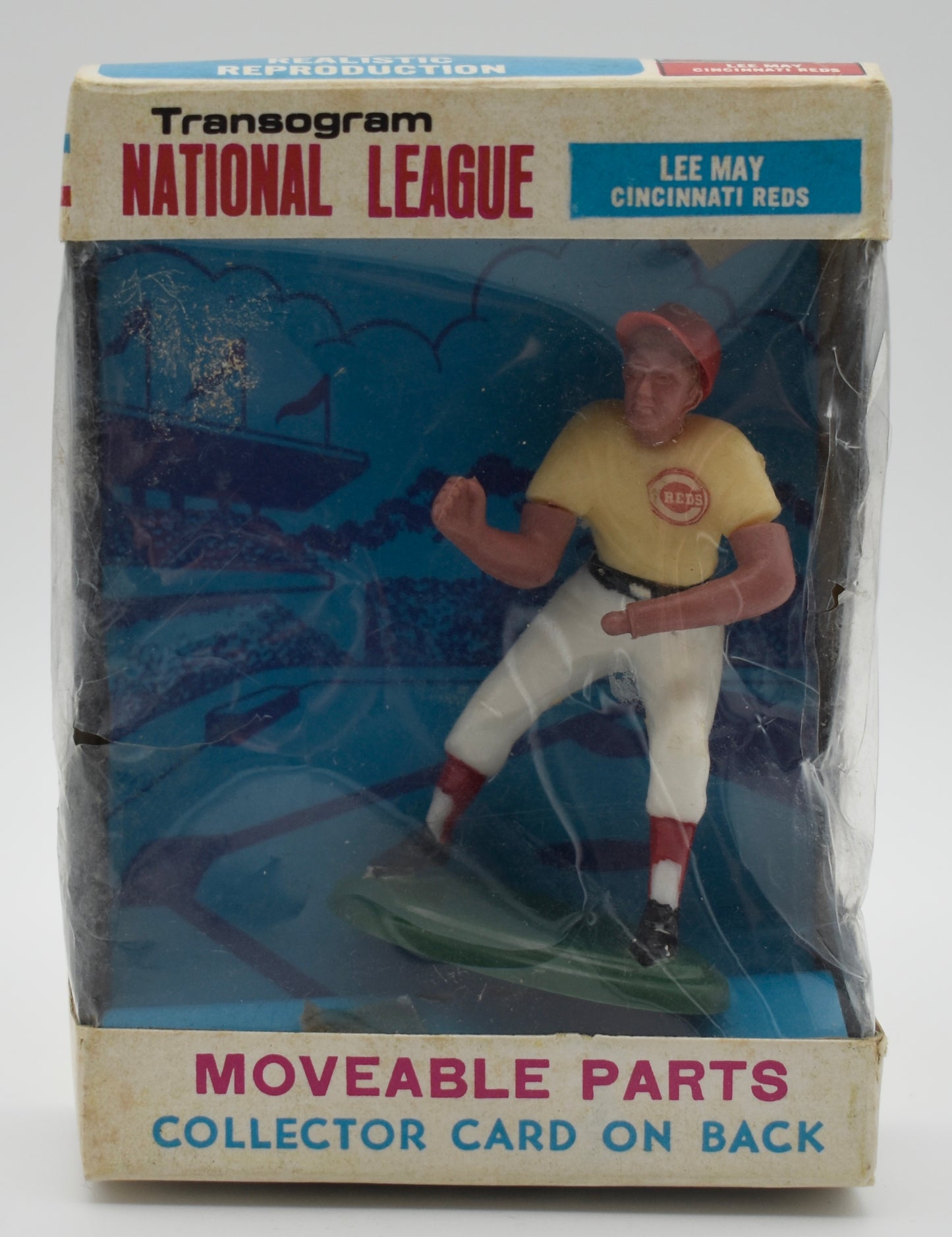 1969 Transogram Lee May Cincinnati Reds Statue w/ Box 209812