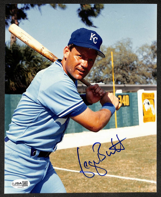 George Brett HOF Autographed/Signed 8x10 Photo Royals JSA 209826