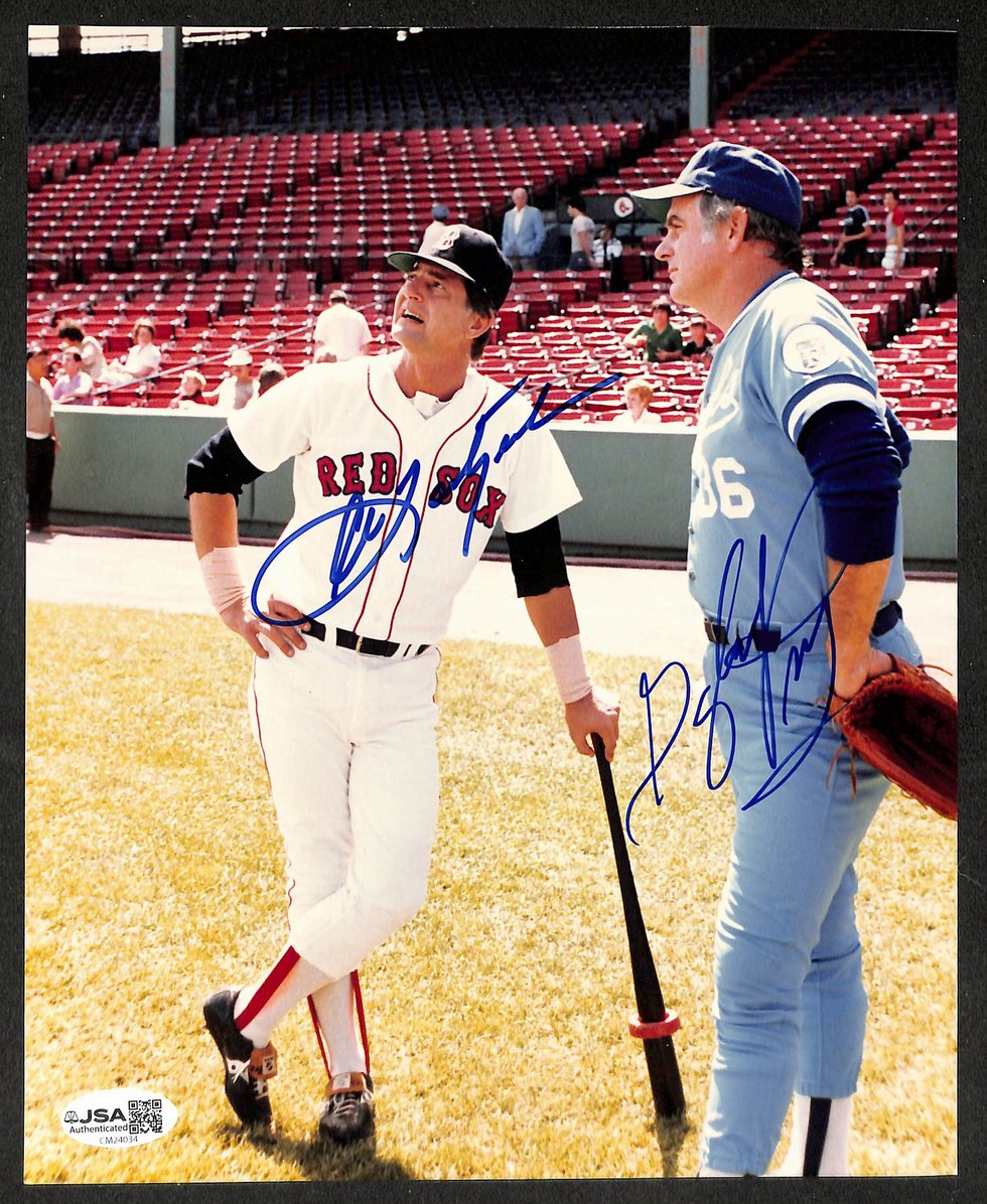 Carl Yastrzemski & Gaylord Perry HOF Autographed/Signed 8x10 Photo JSA 209835