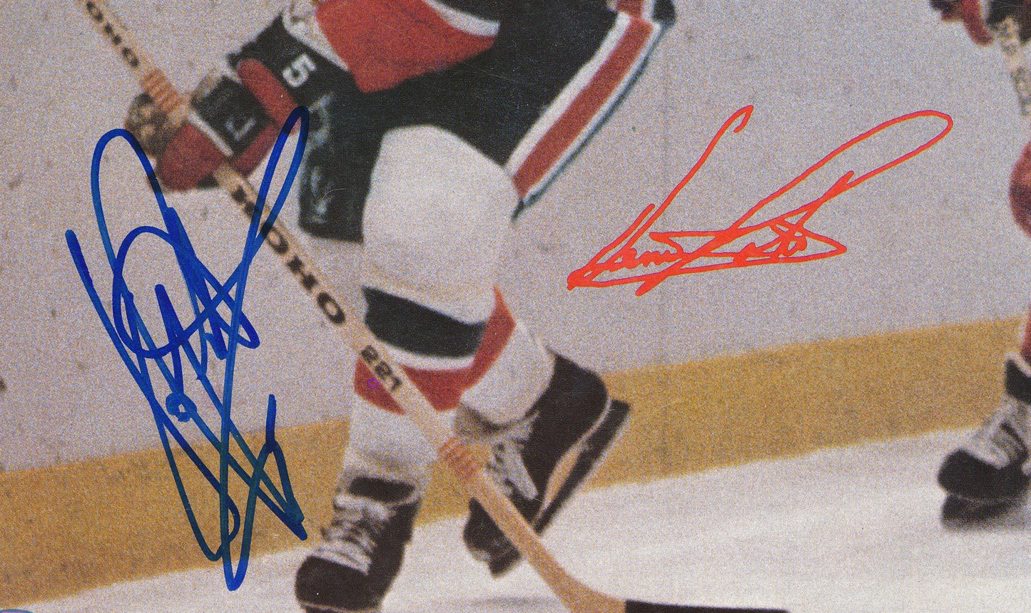 Denis Potvin Signed 12/11/1979 NHL Program Islanders vs. Canadiens JSA 198414