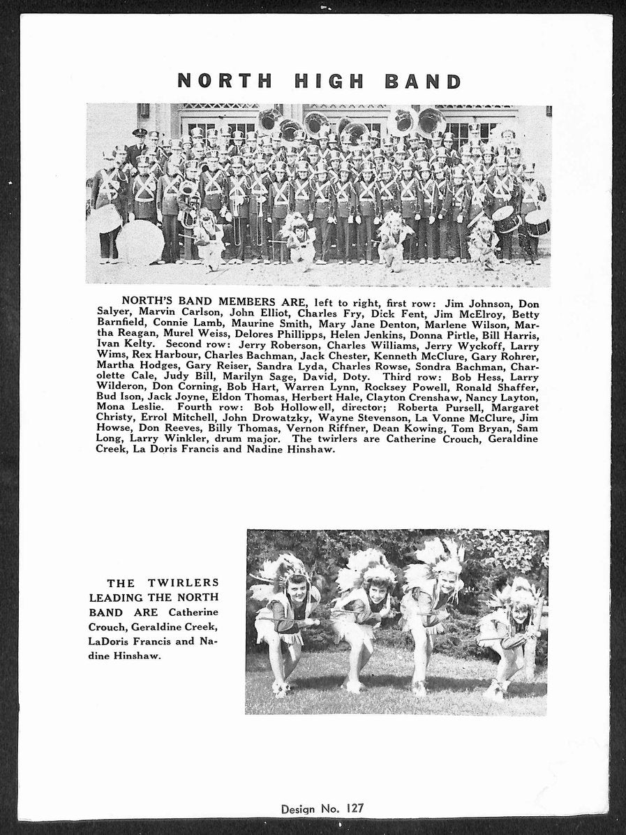 1951 North vs East Veterans Field Official Program 209685