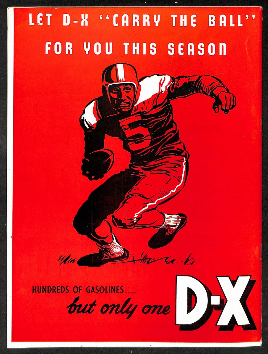 1952 Wichita vs Tulsa Skelly Stadium Official Program 209697