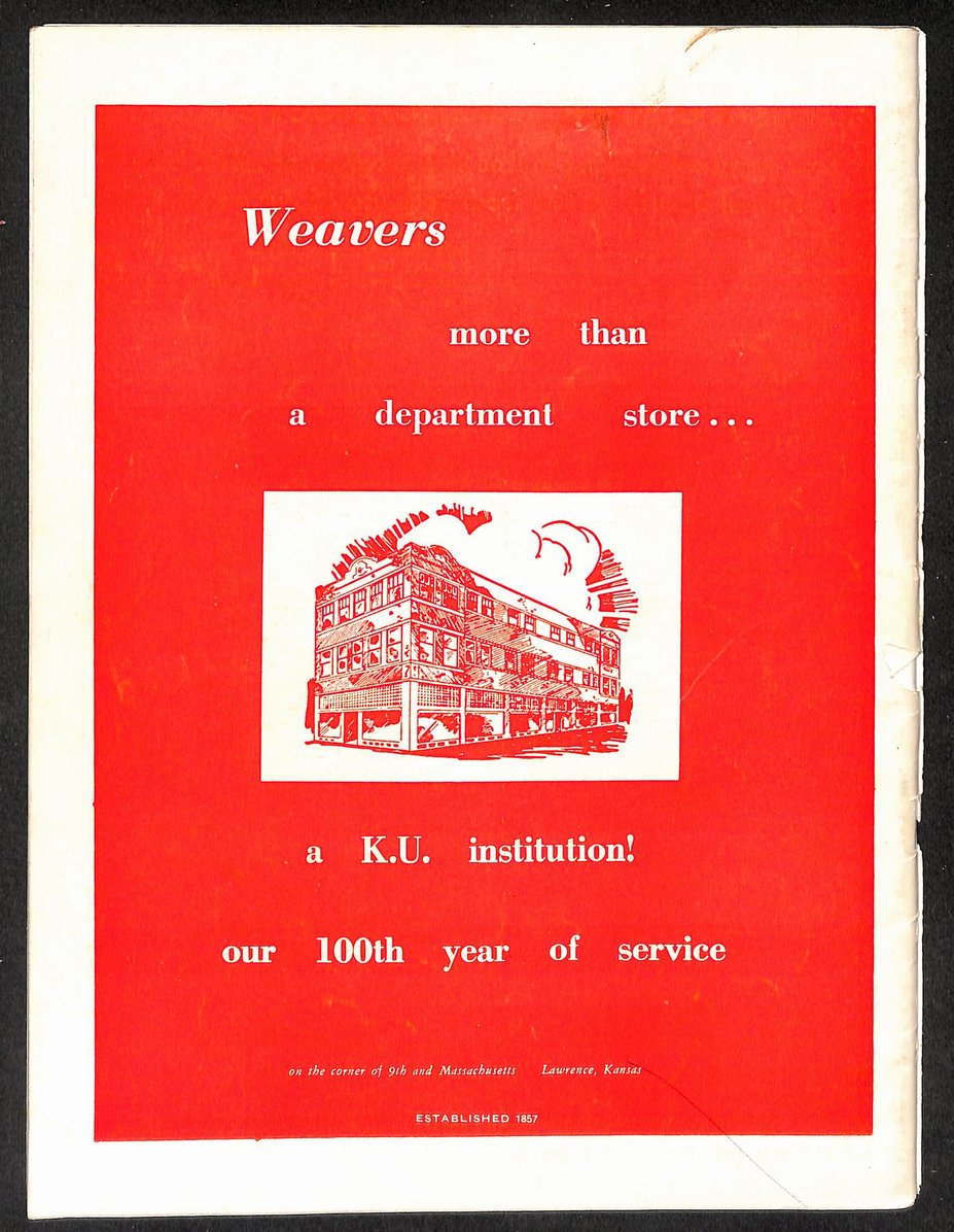 1957 Kansas vs Oregon State Memorial Stadium Official Program 209715