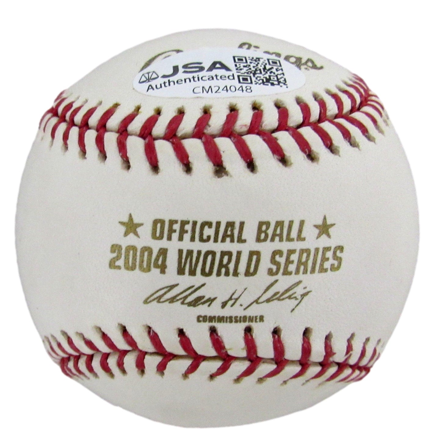 Kevin Youkilis Signed/Autographed 2004 World Series Baseball Red Sox JSA 208253