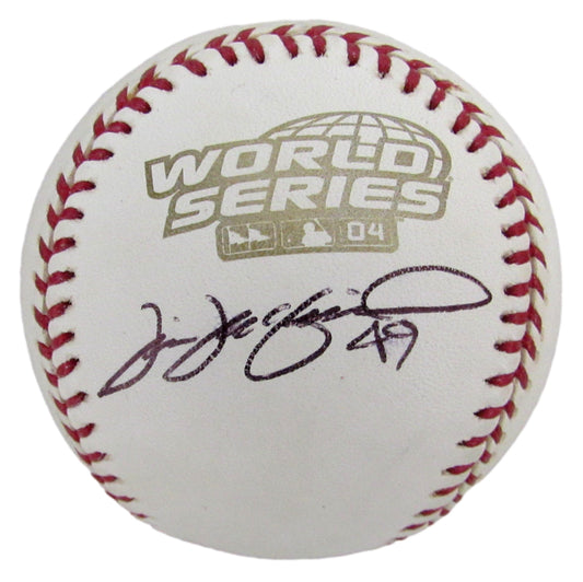Tim Wakefield Signed/Autographed 2004 World Series Baseball Red Sox JSA 208261